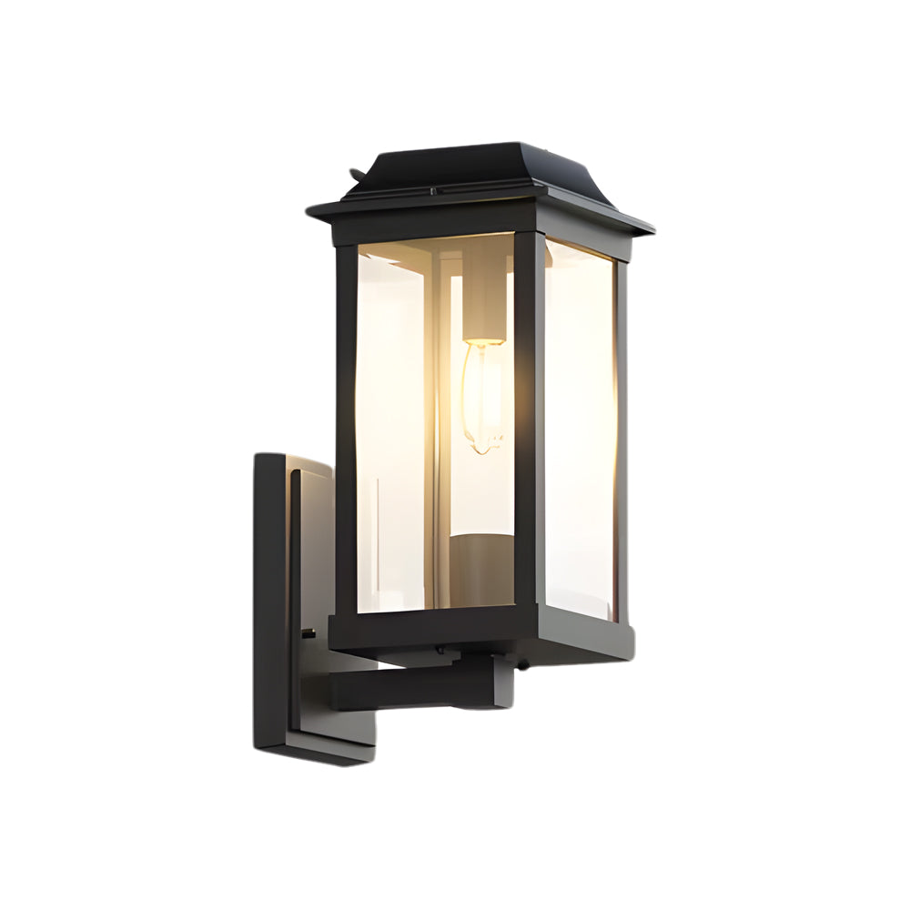 Waterproof Square Metal Outdoor Wall Sconces American-Style Minimalist - Lamp Outdoor