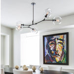 Kirae Nordic Modern Glass Pendant Light Clear Bubble - Lamp Outdoor