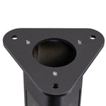 Motion Sensor Black Torchiere Floor Lamp Solar-Powered - Lamp Outdoor