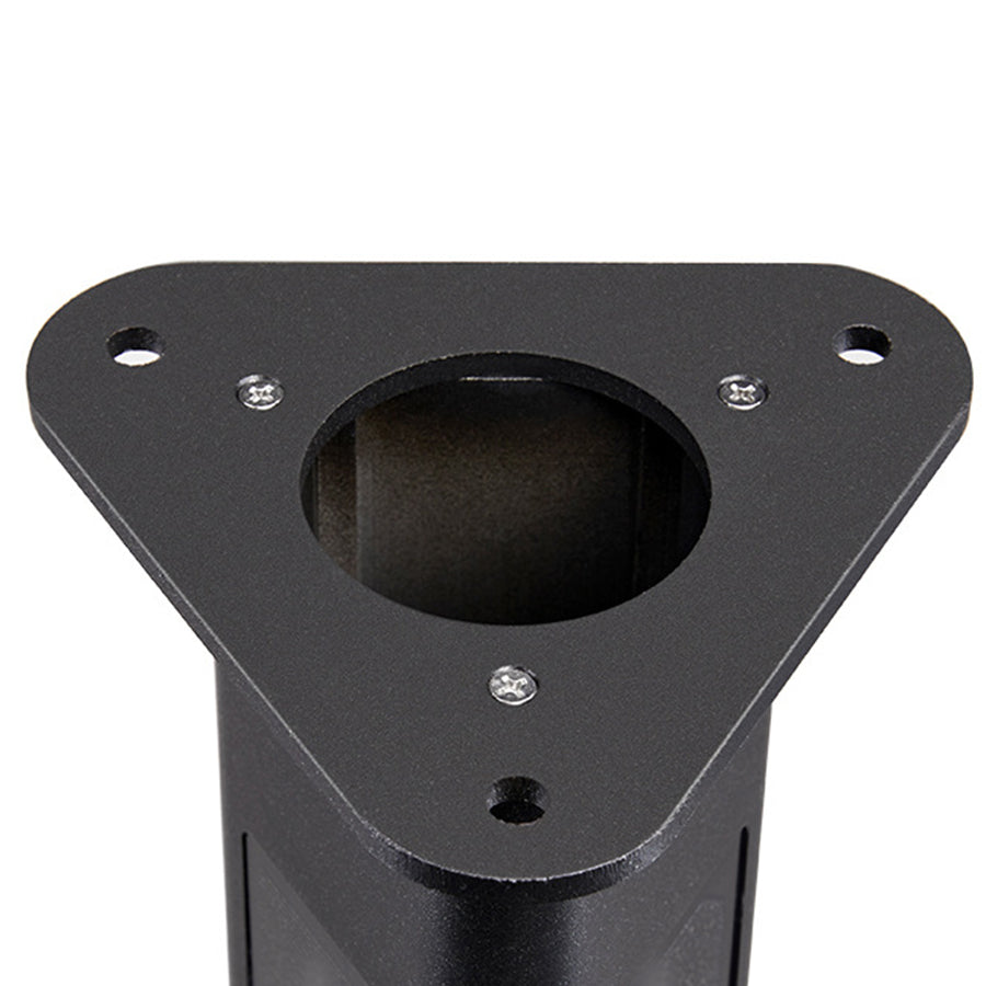 Motion Sensor Black Torchiere Floor Lamp Solar-Powered - Lamp Outdoor