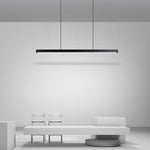 Orva Minimalist Classic Black & White Linear Pendant Light - Lamp Outdoor
