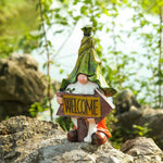 Resin Solar Gnomes Garden Lights - Lamp Outdoor