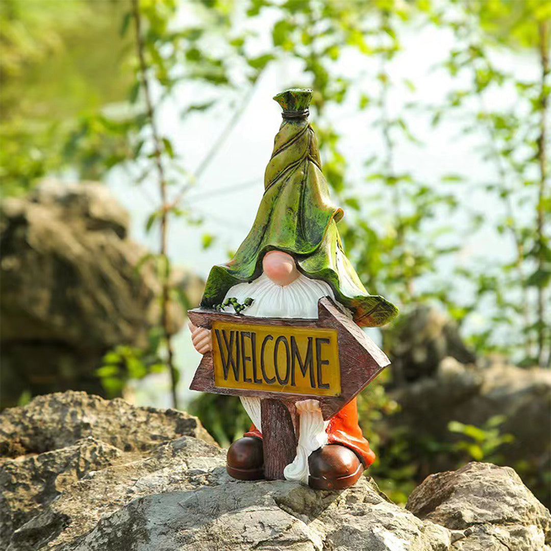 Resin Solar Gnomes Garden Lights - Lamp Outdoor
