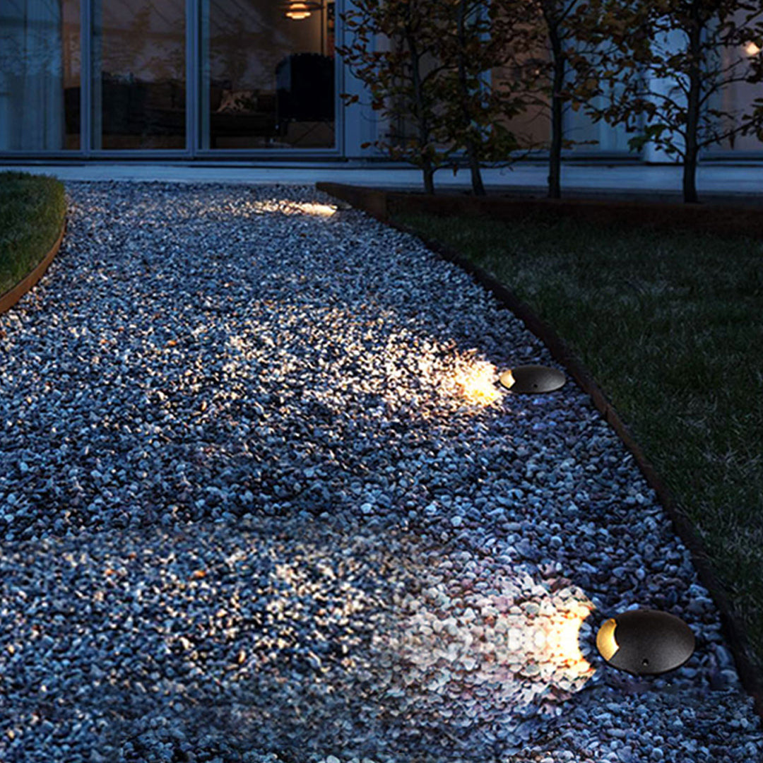 Outdoor Well Lights Side-Lit Minimalist Style - Lamp Outdoor