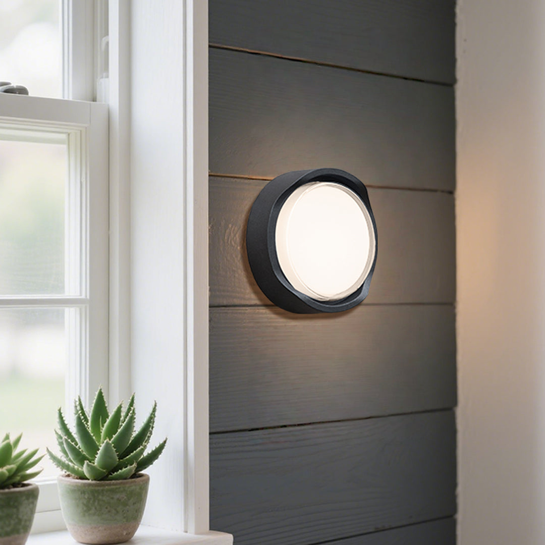Outdoor Black Wall Lights Waterproof Minimalist Style - Lamp Outdoor