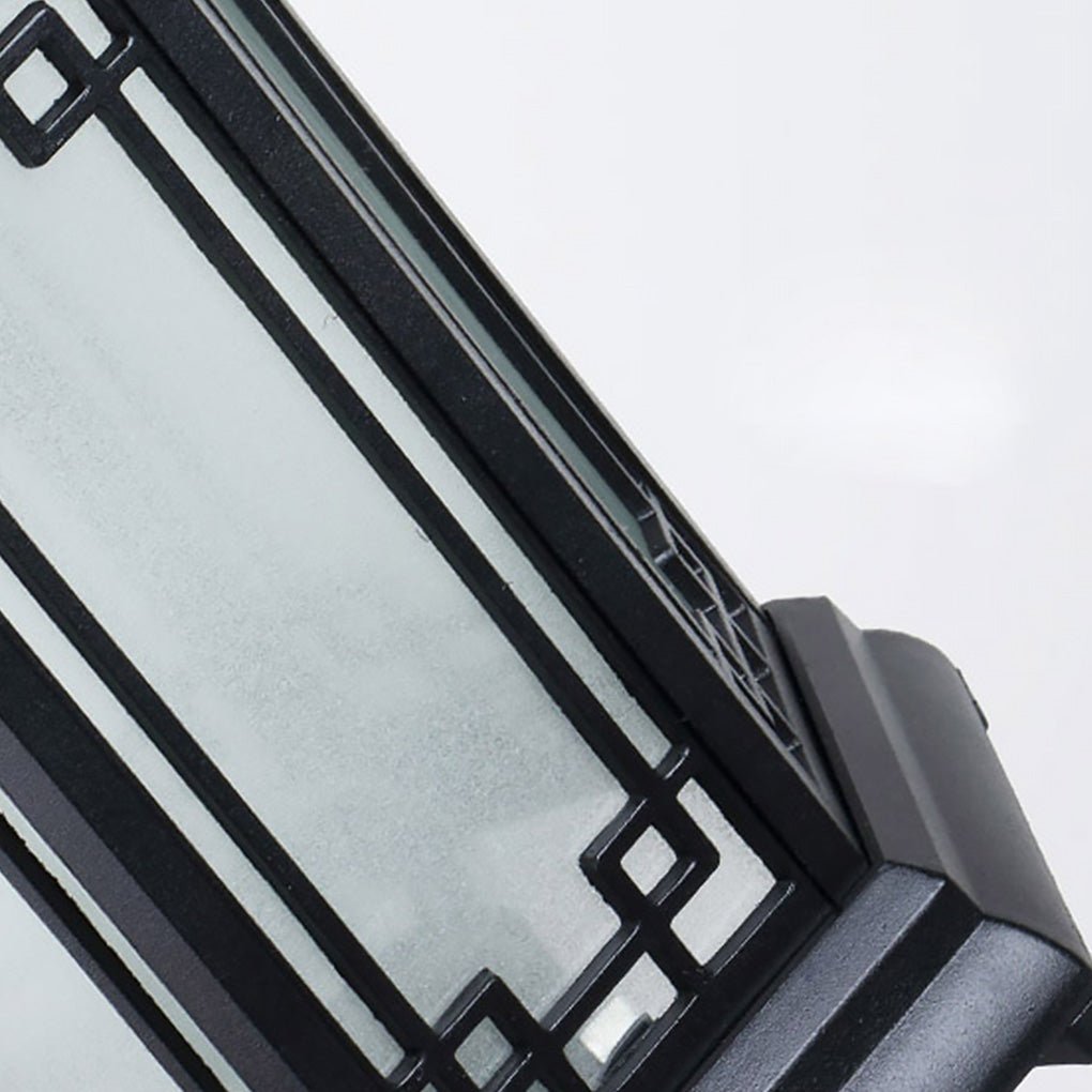 Traditional Asian-Inspired LED Pathway Lights Rhombus Shape for Villa Gardens - Lamp Outdoor