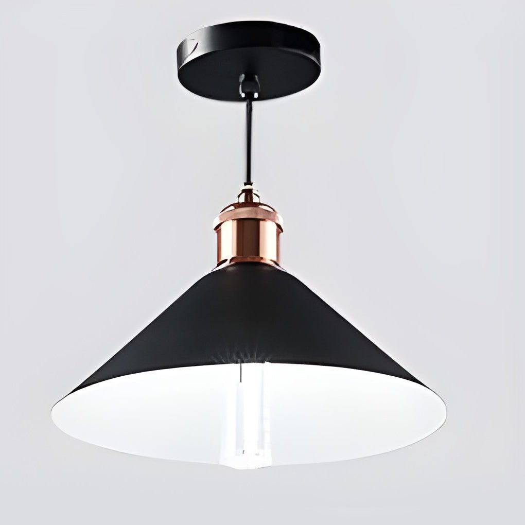 Classic Conical Solar Lights LED Pendant Light Solar Garden Lights Waterproof Hanging Lights - Lamp Outdoor