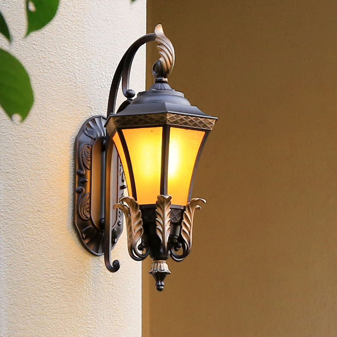 European-Style Waterproof Copper Wall Sconce Outdoor - Lamp Outdoor