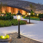 Retro-Inspired Waterproof Outdoor Lamp Post for Traditional Villa Gardens - Lamp Outdoor