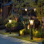 Retro-Inspired Waterproof Outdoor Lamp Post for Traditional Villa Gardens - Lamp Outdoor