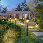 Retro-Inspired Waterproof Outdoor Lamp Post for Traditional Villa Gardens - Lamp Outdoor