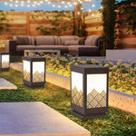 Modern Rectangular Landscape Lamp Sleek Stainless Steel Outdoor Lighting - Lamp Outdoor