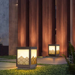 Modern Rectangular Landscape Lamp Sleek Stainless Steel Outdoor Lighting - Lamp Outdoor
