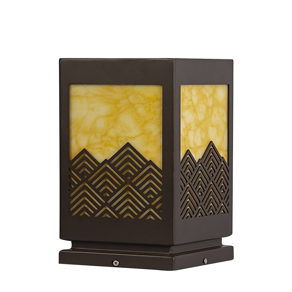 Modern Rectangular Landscape Lamp Sleek Stainless Steel Outdoor Lighting - Lamp Outdoor
