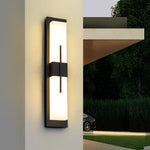 Creative Rectangular LED Waterproof Black Modern Outdoor Wall Lamp - Lamp Outdoor