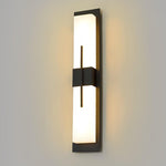 Creative Rectangular LED Waterproof Black Modern Outdoor Wall Lamp - Lamp Outdoor