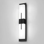 Creative Rectangular LED Waterproof Black Modern Outdoor Wall Lamp - Lamp Outdoor