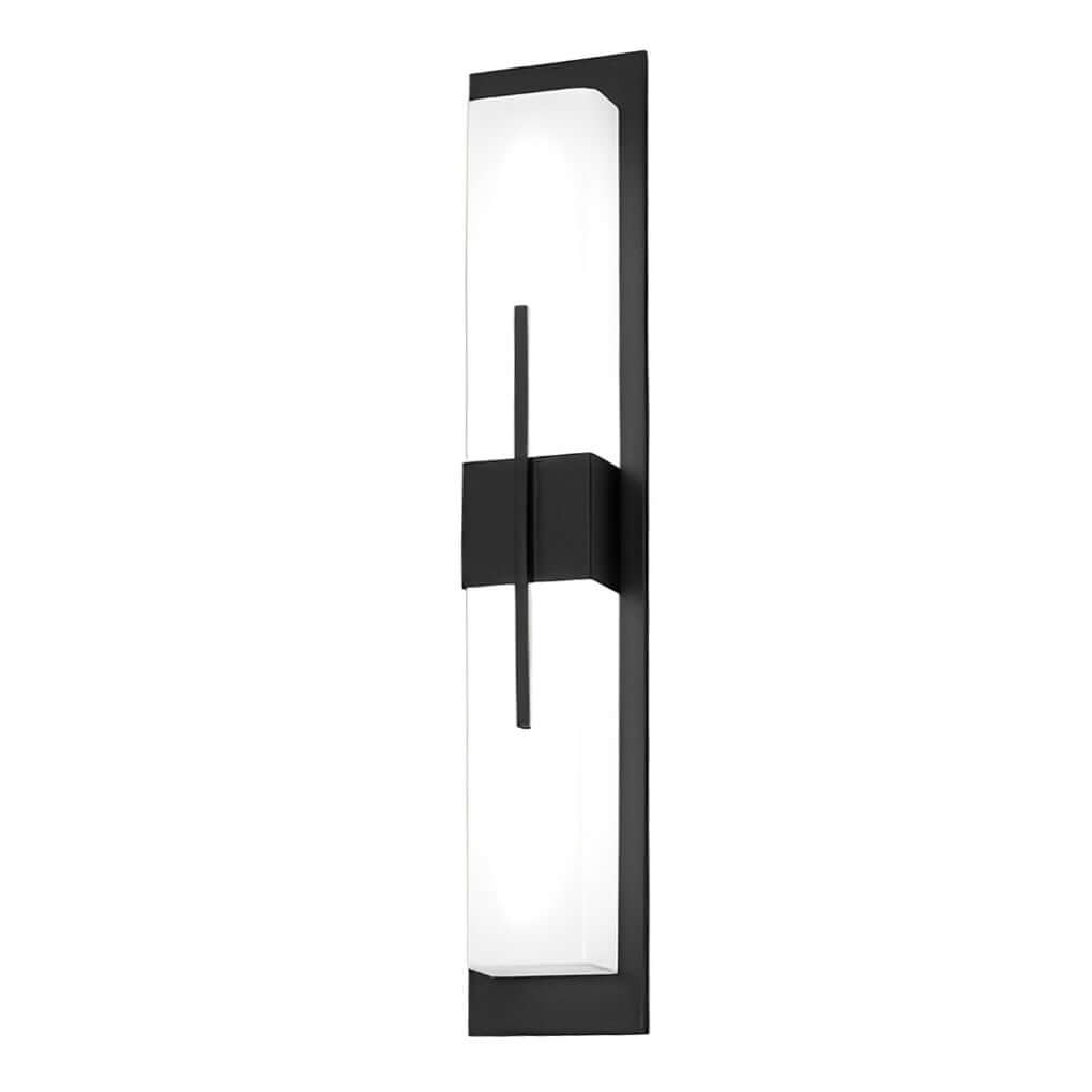 Creative Rectangular LED Waterproof Black Modern Outdoor Wall Lamp - Lamp Outdoor