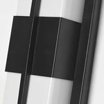 Creative Rectangular LED Waterproof Black Modern Outdoor Wall Lamp - Lamp Outdoor