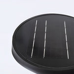 Black Cylindrical LED Pathway Bollard Lights Solar and Wired Outdoor Lighting Solutions - Lamp Outdoor