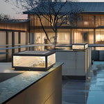 Modern LED Waterproof Outdoor Post Lights Solar Fence Pillar Light Deck Post Lights - Lamp Outdoor