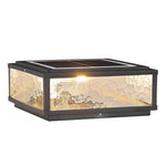 Modern LED Waterproof Outdoor Post Lights Solar Fence Pillar Light Deck Post Lights - Lamp Outdoor