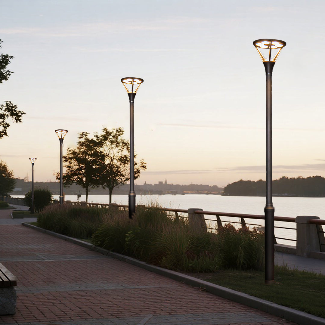 Minimalist 3m LED Outdoor Lamp Post Lights Modern - Lamp Outdoor