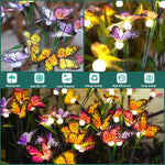 Six-Head Butterfly Solar Garden Lights - Lamp Outdoor