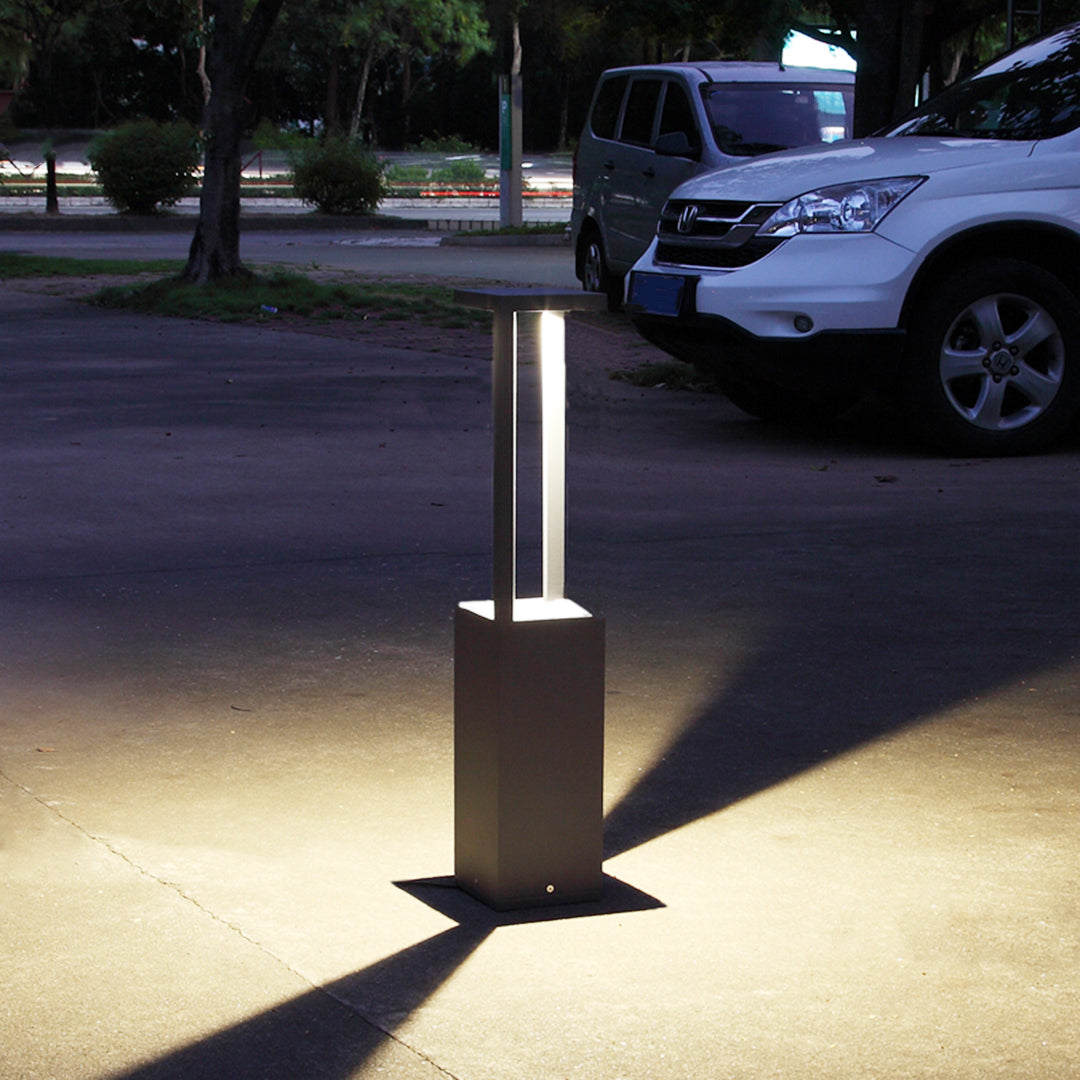 Cutout LED Garden Pole For Lights Minimalist Style - Lamp Outdoor