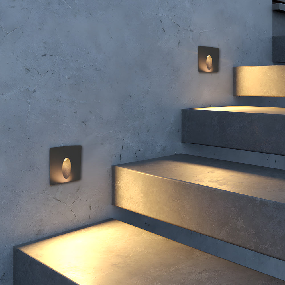 Aluminum LED Step Light Waterproof Modern Style - Lamp Outdoor