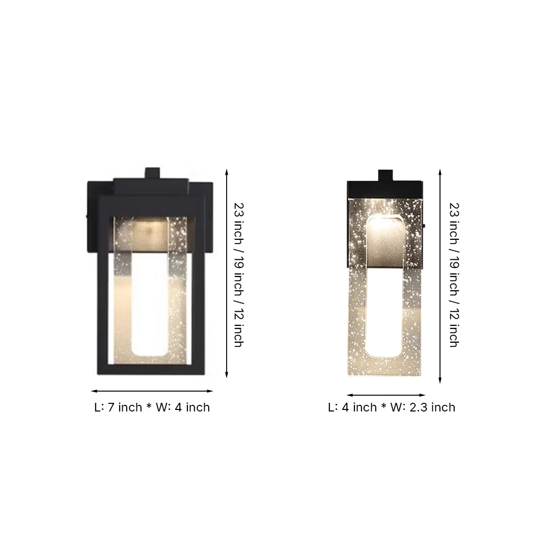 Outdoor Wall Light Ideas Waterproof Crystal - Lamp Outdoor