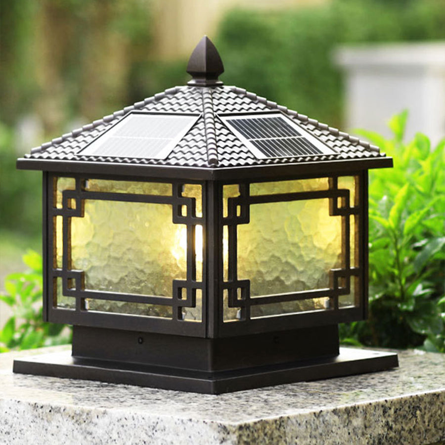 Waterproof Outdoor Garden Pillar Lights European style - Lamp Outdoor