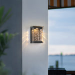 Aluminum Rectangular Outdoor Wall Lights Waterproof - Lamp Outdoor