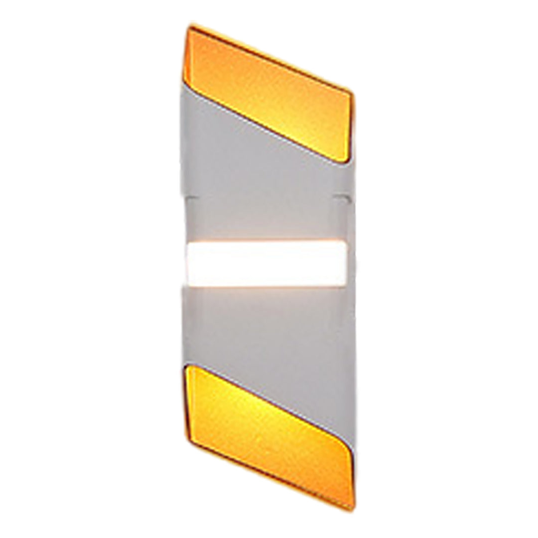 Square Tube LED Up And Down Outdoor Wall Lights - Lamp Outdoor