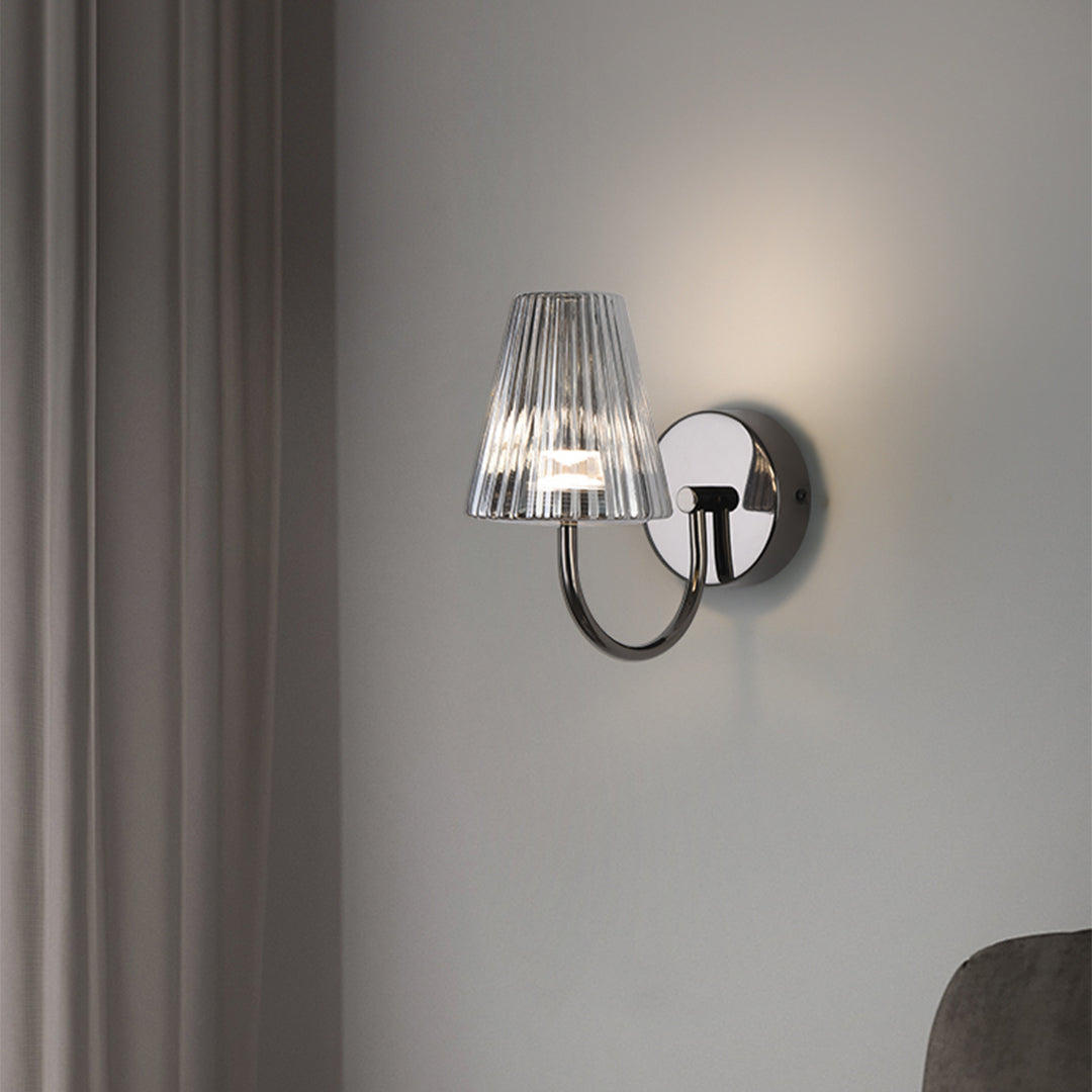 LED Wall Sconce Indoor American Vintage Three-Temperature - Lamp Outdoor