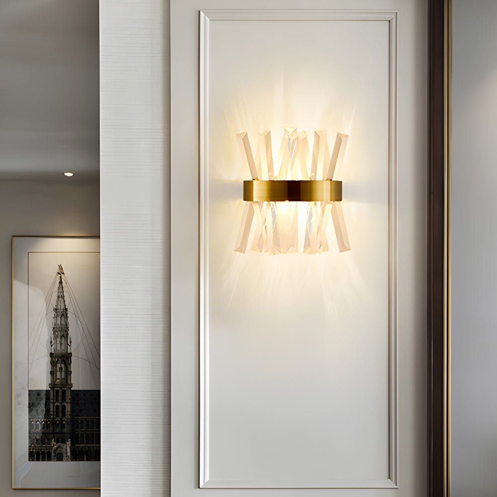Creative Crystal Strips Luxury up and down Lighting Nordic Wall Lamp - Lamp Outdoor