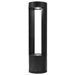 Waterproof LED Outdoor Bollard Lights Hollow Cylindrical Black Lamp for Elegant Exterior Lighting - Lamp Outdoor