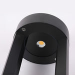Waterproof LED Outdoor Bollard Lights Hollow Cylindrical Black Lamp for Elegant Exterior Lighting - Lamp Outdoor