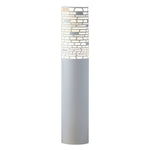 Stylish Hollow Mesh LED Cylinder Light Freestanding Outdoor Garden Lighting - Lamp Outdoor