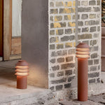 Modern Aluminum LED Outdoor Cylinder Light Versatile Garden and Pathway Illumination - Lamp Outdoor