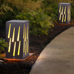 LED Pathway Lighting with Meteor Visual Effect Elegant Outdoor Decor - Lamp Outdoor