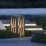 LED Pathway Lighting with Meteor Visual Effect Elegant Outdoor Decor - Lamp Outdoor