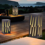 LED Pathway Lighting with Meteor Visual Effect Elegant Outdoor Decor - Lamp Outdoor