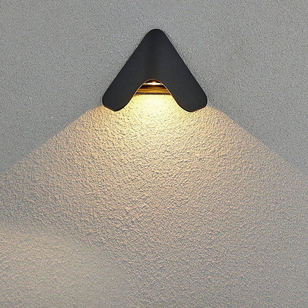 Creative Modern Wall Sconces LED Doorplate Lamp Waterproof Wall Lights Fixture Indoor Outdoor - Lamp Outdoor