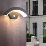 Classic Curved Glow LED Wall Light Outdoor Downlights Porch Wall Mounted Sconce - Lamp Outdoor
