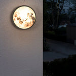 Creative Moon Outdoor Waterproof Garden Light LED Exterior Wall Light - Lamp Outdoor