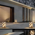 Modern Rectangular Outdoor Bollard Lights - Sleek and Durable - Lamp Outdoor