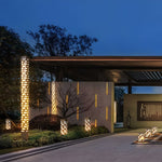 Modern Rectangular Outdoor Bollard Lights - Sleek and Durable - Lamp Outdoor