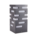Modern Rectangular Outdoor Bollard Lights - Sleek and Durable - Lamp Outdoor