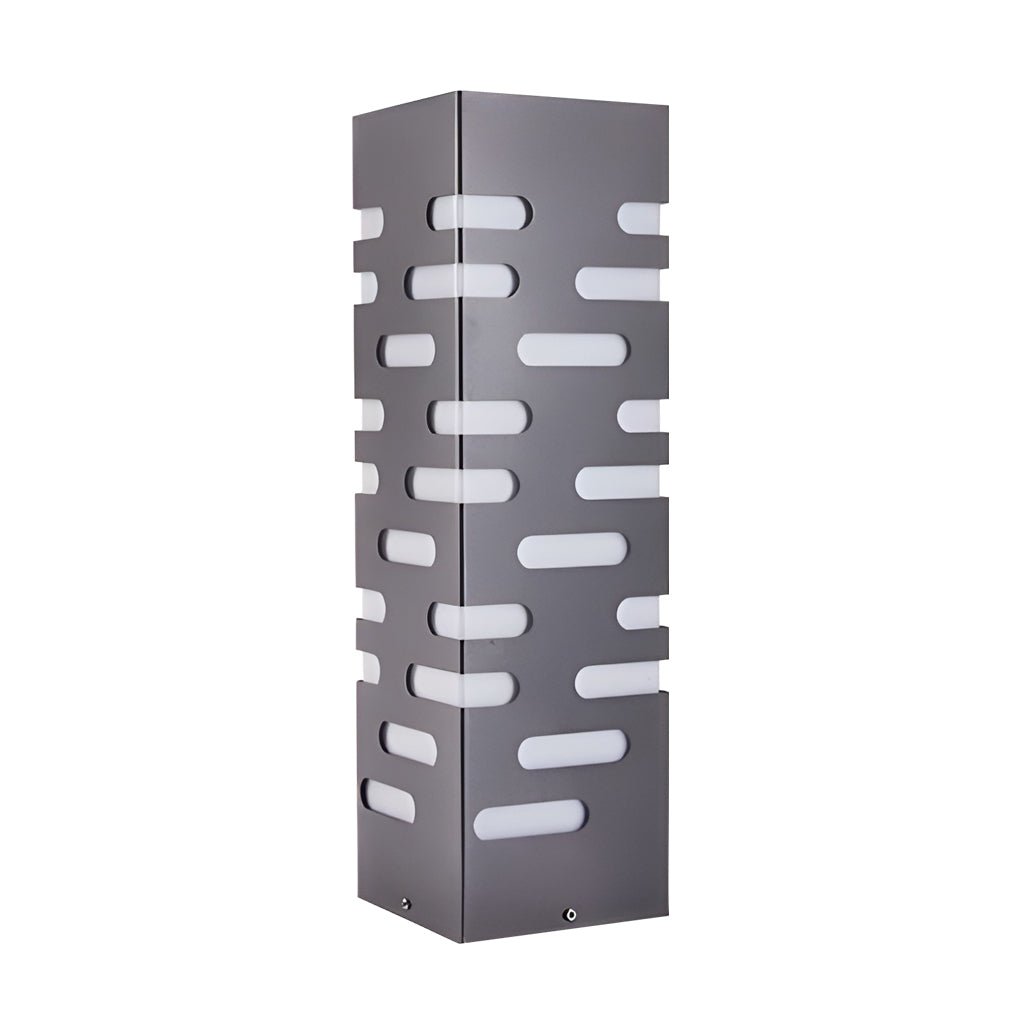 Modern Rectangular Outdoor Bollard Lights - Sleek and Durable - Lamp Outdoor